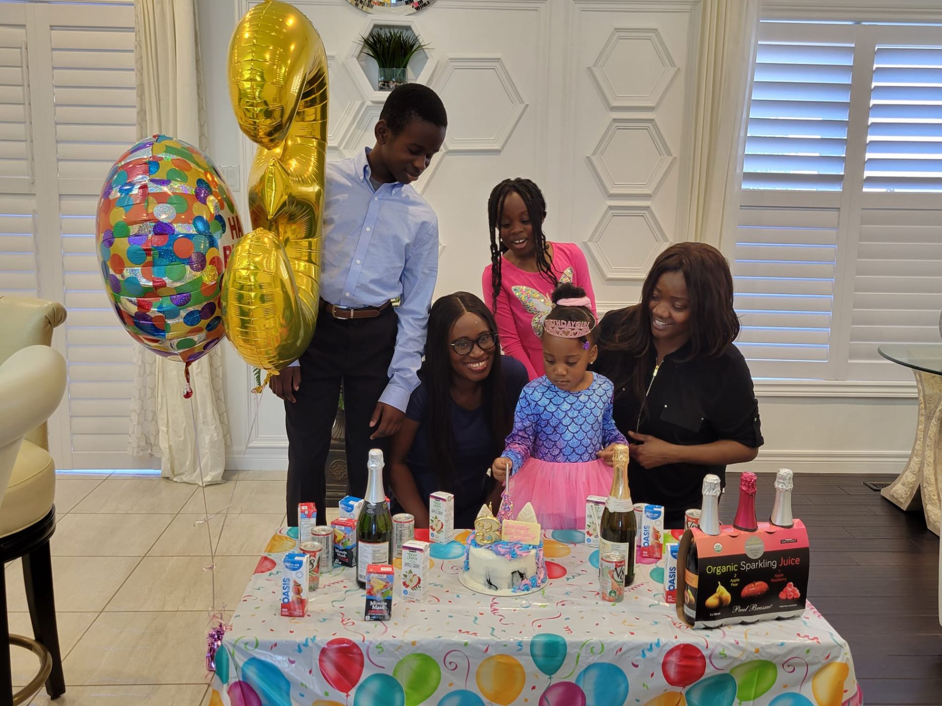 A joyful celebration